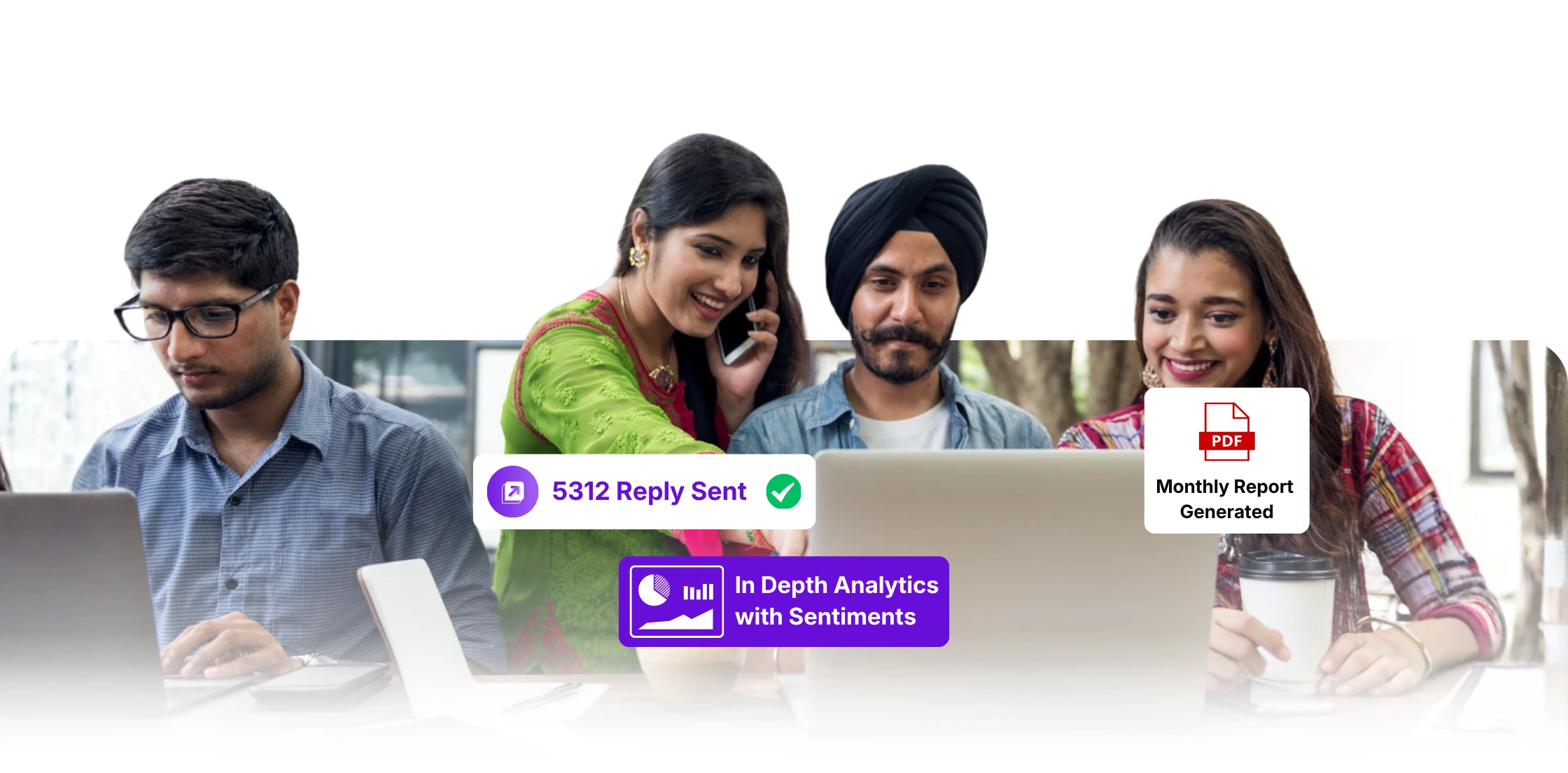 Digital marketing agency managing all client Google profiles from one Revplies dashboard